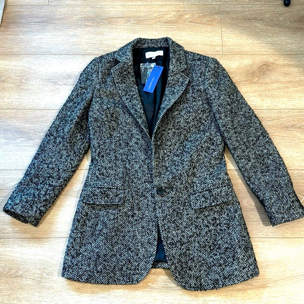 Rebecca Monkoff Wool Blazer NWT retail $349